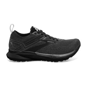 Brooks Ricochet 3 Mens Road Running Shoes Black/Grey | USA-VAK102379